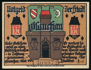 Нотгельды Германии, 75 пфеннигов (1921 г.)