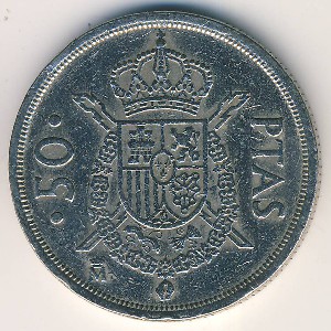 Испания, 50 песет (1983 г.)