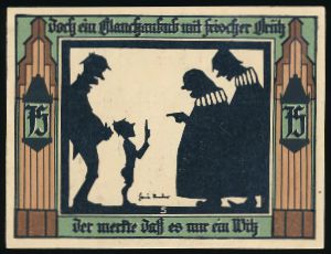 Нотгельды Германии, 75 пфеннигов (1921 г.)