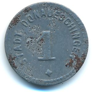 Донауэшинген., 1 пфеннинг (1918 г.)