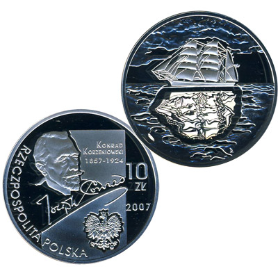 Польша, 10 злотых (2007 г.)