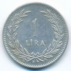 Турция, 1 лира (1948 г.)