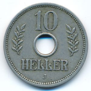 Немецкая Африка, 10 геллеров (1910 г.)