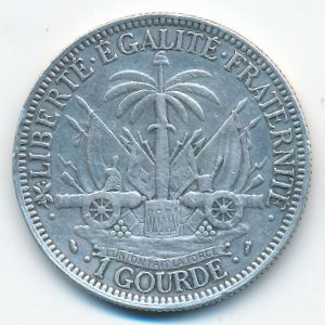 Гаити, 1 гурд (1887 г.)