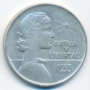 Куба, 1 песо (1935 г.)