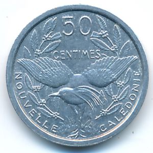 Новая Каледония, 50 сентим (1949 г.)