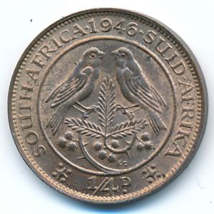 ЮАР, 1/4 пенни (1946 г.)