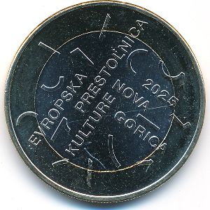 Slovenia, 3 euro, 2025