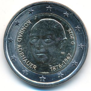 Германия, 2 евро (2026 г.)