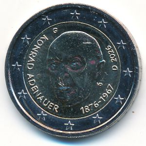 Германия, 2 евро (2026 г.)