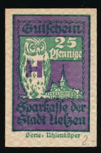 Нотгельды Германии, 25 пфеннигов (1922 г.)