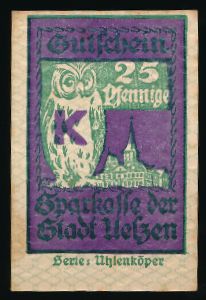 Нотгельды Германии, 25 пфеннигов (1922 г.)