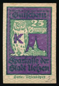 Нотгельды Германии, 25 пфеннигов (1922 г.)