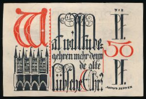 Нотгельды Германии, 50 пфеннигов (1921 г.)