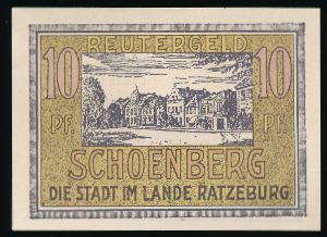 Нотгельды Германии, 10 пфеннигов (1922 г.)