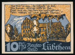 Нотгельды Германии, 10 пфеннигов (1922 г.)