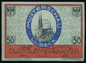 Нотгельды Германии, 50 пфеннигов (1921 г.)