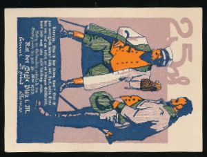 Нотгельды Германии, 25 пфеннигов (1922 г.)