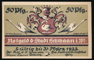 Нотгельды Германии, 50 пфеннигов (1922 г.)