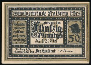 Нотгельды Германии, 50 пфеннигов (1921 г.)