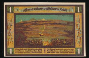 Нотгельды Германии, 1 марка (1920 г.)