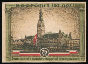 Нотгельды Германии, 75 пфеннигов (1921 г.)