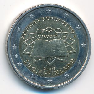Финляндия, 2 евро (2007 г.)