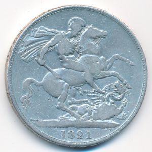 Great Britain, 1 крона, 1821