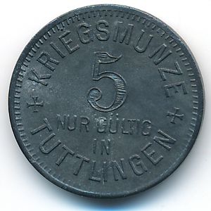 , 5 пфеннигов, 1917