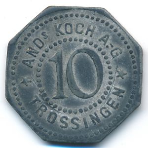 Trossingen, 10 пфеннигов