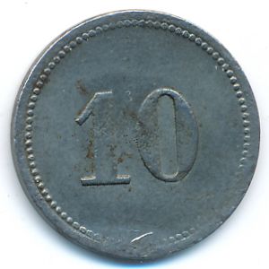 Зонтхофен., 10 пфеннигов (1917 г.)