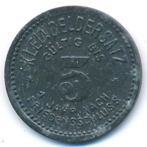 Шмёльн., 5 пфеннигов (1918 г.)