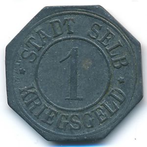 , 1 пфенниг, 1918