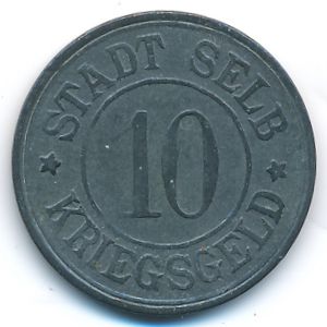 Зельб., 10 пфеннигов (1918 г.)