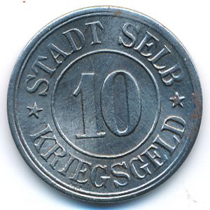 Зельб., 10 пфеннигов (1918 г.)