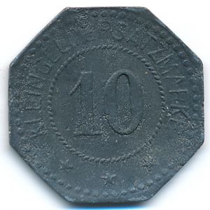 Саргемин., 10 пфеннигов (1917 г.)