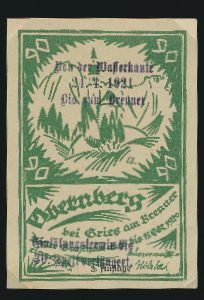 Нотгельды Австрии, 90 геллеров (1921 г.)