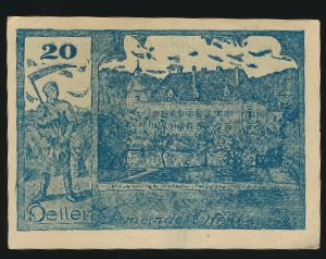 Нотгельды Австрии, 20 геллеров (1920 г.)