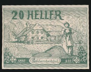 Нотгельды Австрии, 20 геллеров