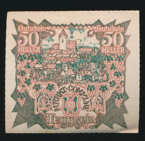 Нотгельды Австрии, 50 геллеров (1920 г.)