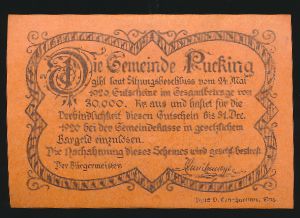 Нотгельды Австрии, 20 геллеров (1920 г.)