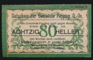 Нотгельды Австрии, 80 геллеров