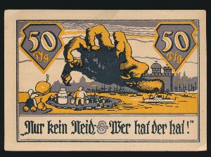Нотгельды Германии, 50 пфеннигов (1921 г.)