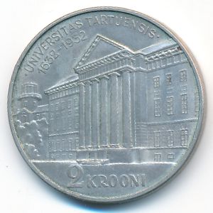 Estonia, 2 krooni, 1932