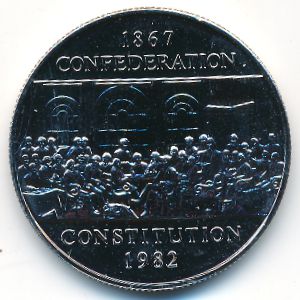 Канада, 1 доллар (1982 г.)