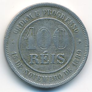 Бразилия, 100 рейс (1889 г.)