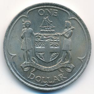 Фиджи, 1 доллар (1969 г.)