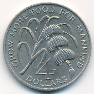Гренада, 4 доллара (1970 г.)