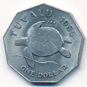 Тувалу, 1 доллар (1985 г.)