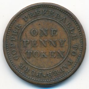 Новая Шотландия, 1 пенни (1813 г.)